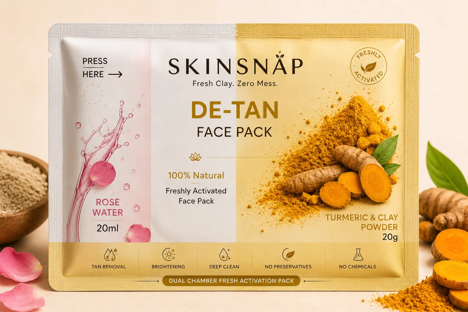 De-Tan Face Pack